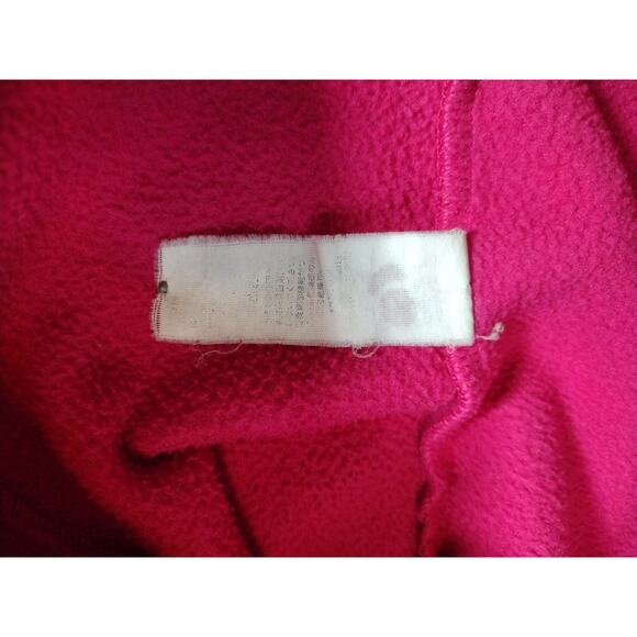 Vintage Y2K Old Navy Sweatshirt Womens Large Pink Full Zip Hoodie Barbiecore - Picture 6 of 11